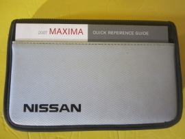 NISSAN MAXIMA OWNER MANUAL 2007 2008